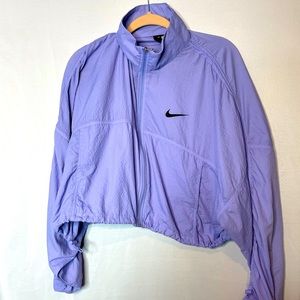 Purple Nike windbreaker